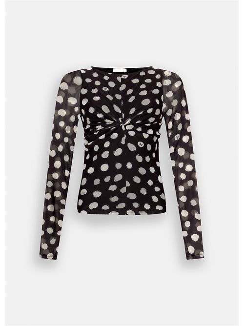 T-shirt a pois LIU JO | UF5269JS007/M9169